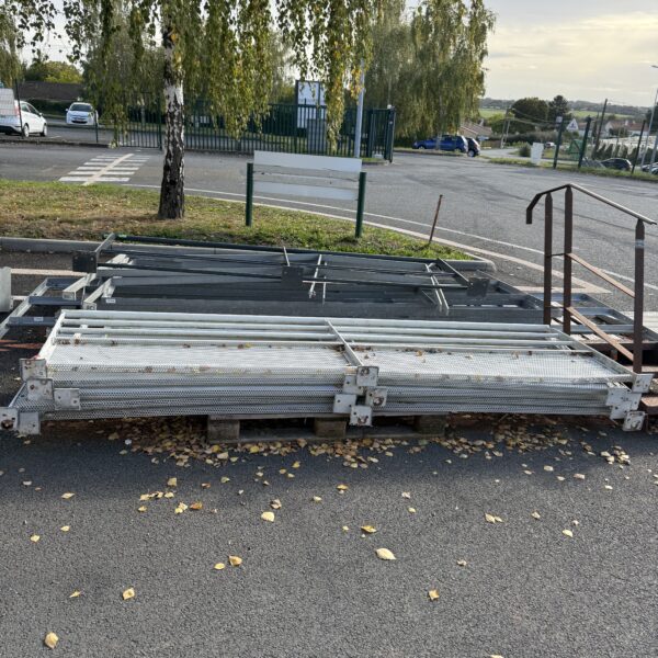 Garde corps blanc 302x95