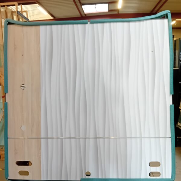 Façade tête de lit 2 appliques sens gauche  250x195cm