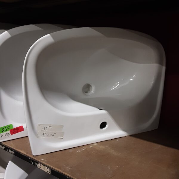 Lavabo blanc 64 x 46 cm