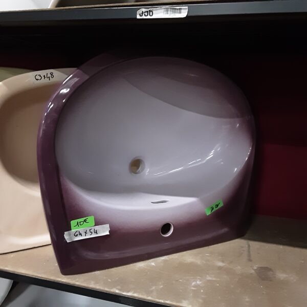 Lavabo violet 64 x 54 cm