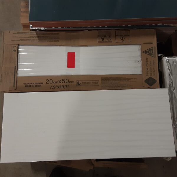 Carrelage 20x50 carton de 12 pièces