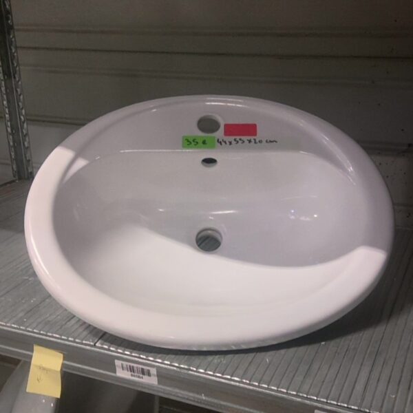 Lavabo encastrable 44 x 55 x 20 cm