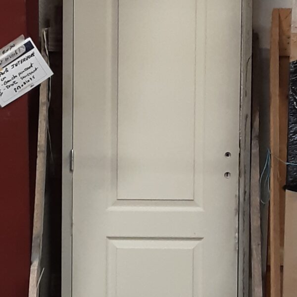 Porte intérieur droite poussante 63 cm