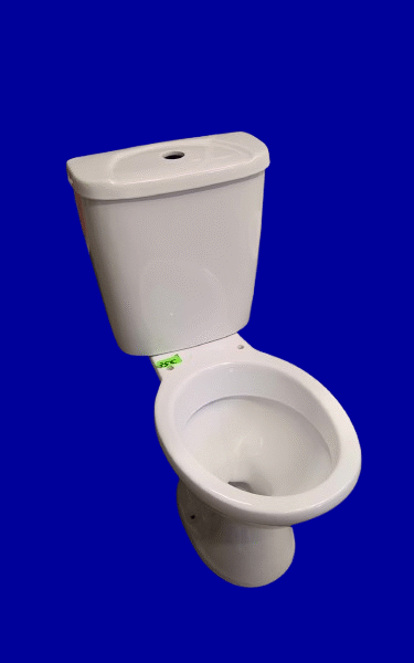 Toilette et cuve WC 61 x 33.5 x 38