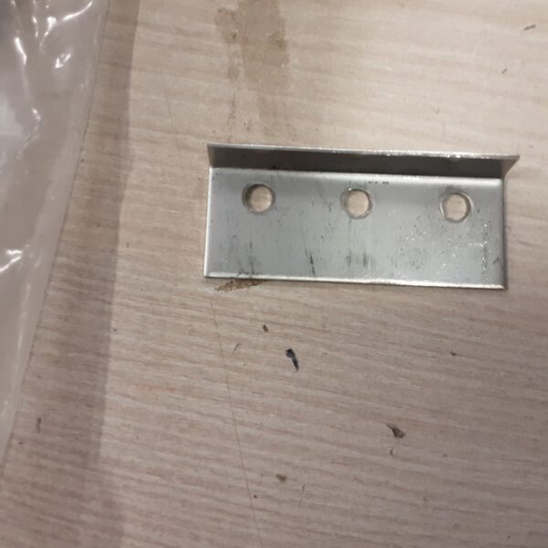 Plaquette équerres inox 100 pièces