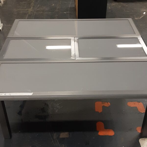 Table d'extérieur extensible L149 x L146 H74