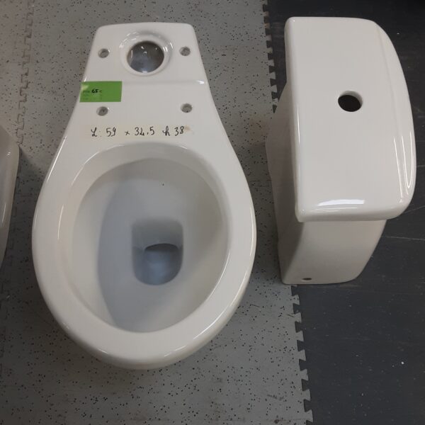 WC avec cuve L59 x L34.5 H38